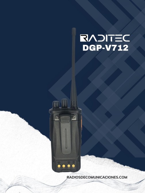 Radio de Comunicación - Raditec -DGP-V712